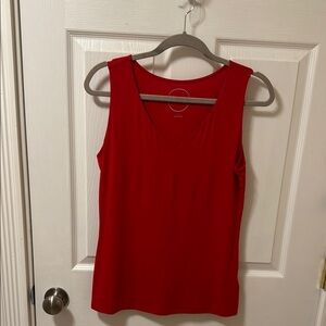 Red Sleeveless Top